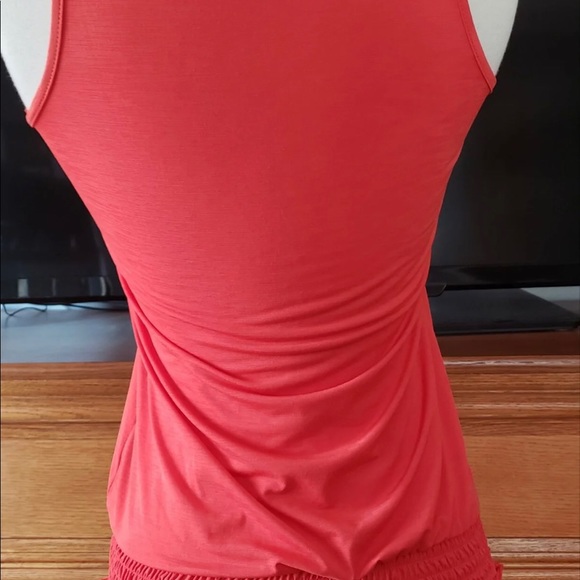 HeartSoul Coral Sleeveless Top - Picture 3 of 3